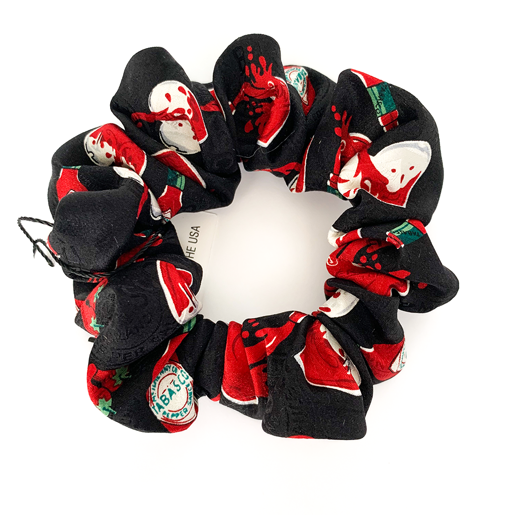 NICELY SPICED LUXURY SILK SCRUNCHIE - Happily MeCo