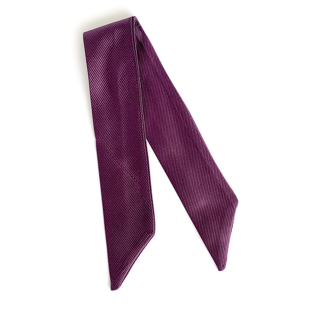 PLUM PERFECTION LUXURY SILK SCRUNCHIE - Happily MeCo