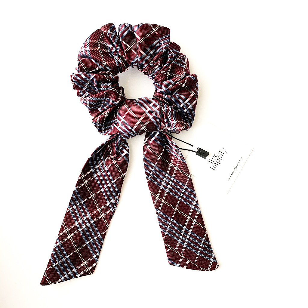 SHAY'S RIBBONS LUXURY SILK SCRUNCHIE