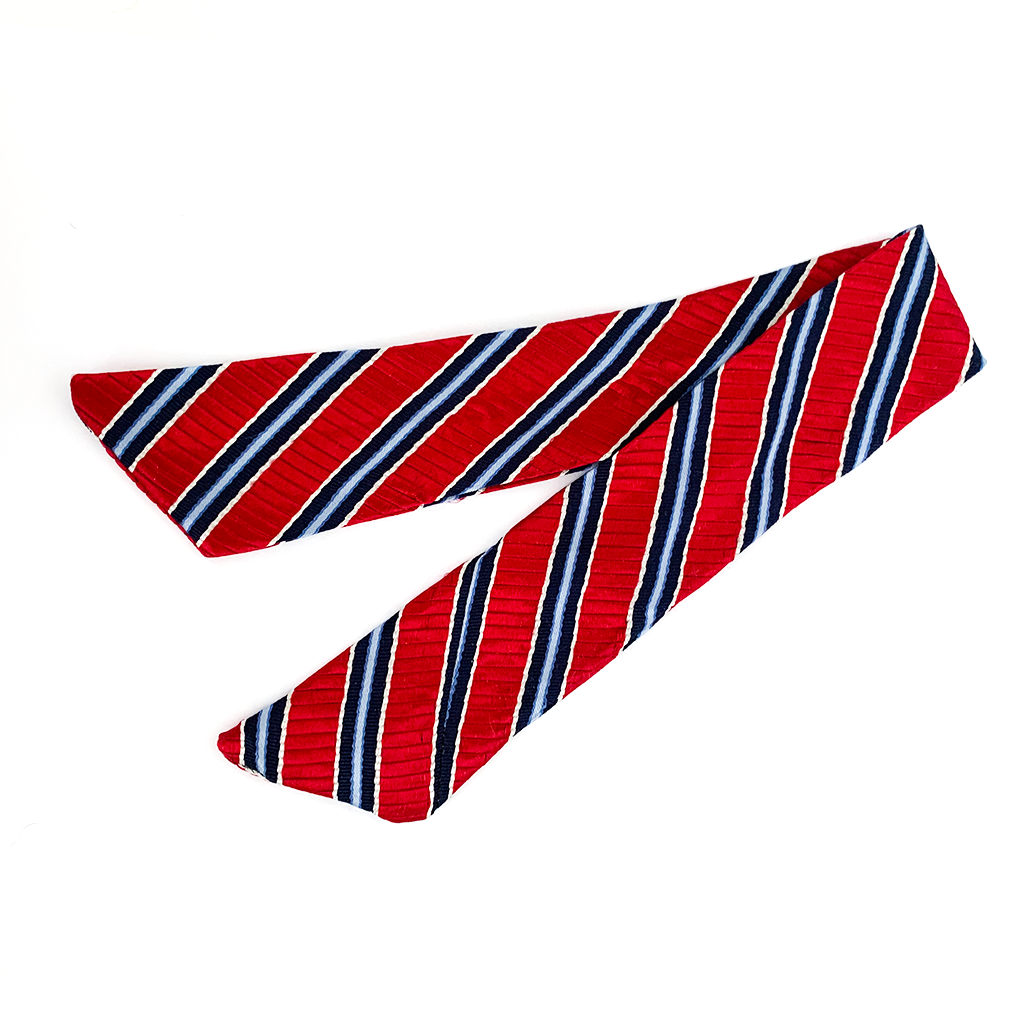 WINTER AT SEA LUXURY SILK SCRUNCHIE - Happily MeCo