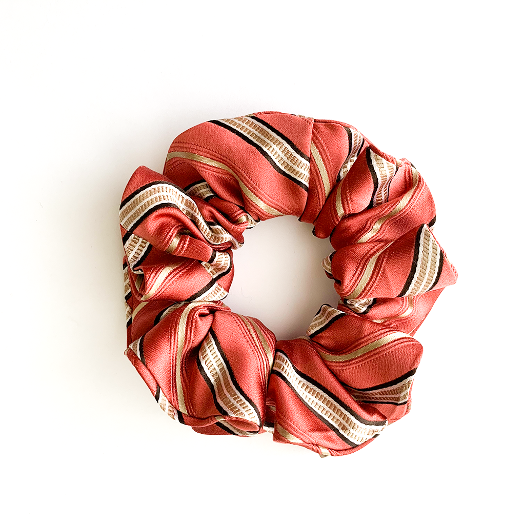 BLUSH BRAGA LUXURY SILK SCRUNCHIE