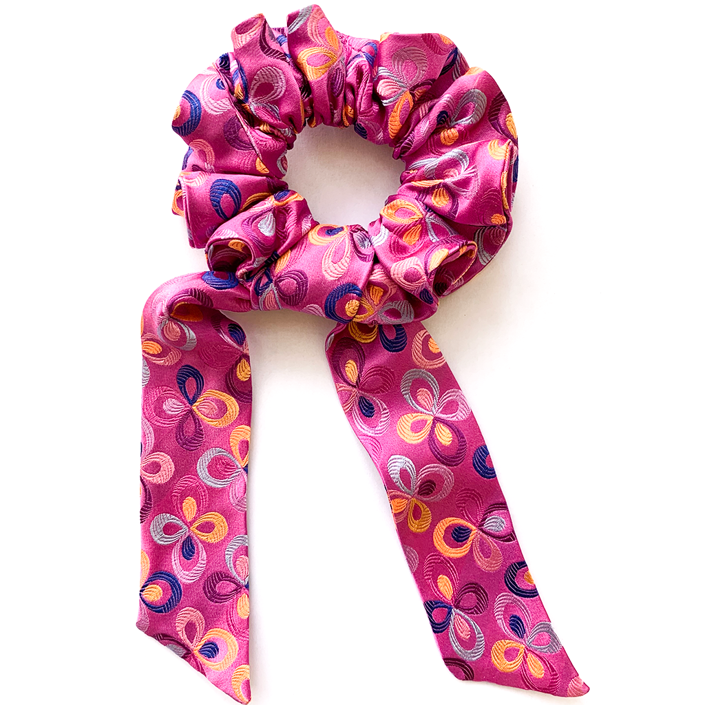 CARNIVAL CRUISIN LUXURY SILK SCRUNCHIE