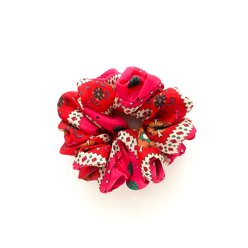 COLORI ESTIVI LUXURY SILK SCRUNCHIE