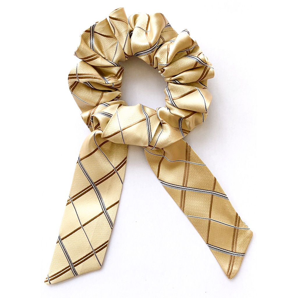 CREAM COCKTAILS LUXURY SILK SCRUNCHIE