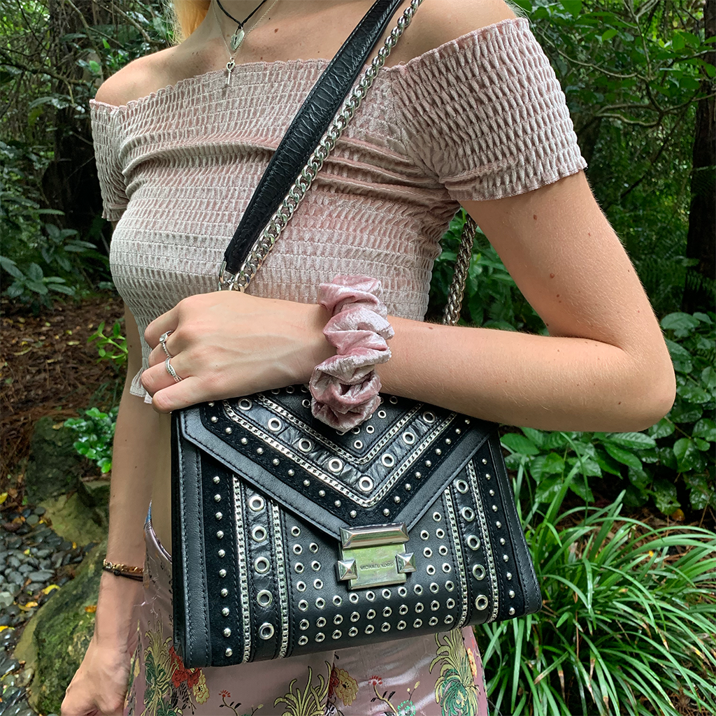 field gazing luxury scrunchie || PLUSHIES