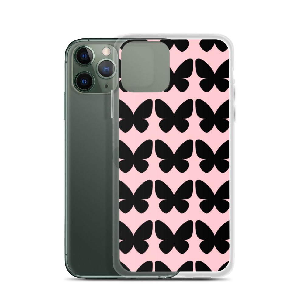 Signature HMC Light Pink Butterfly iPhone Case