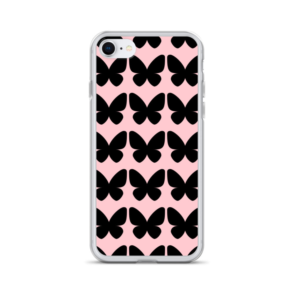 Signature HMC Light Pink Butterfly iPhone Case