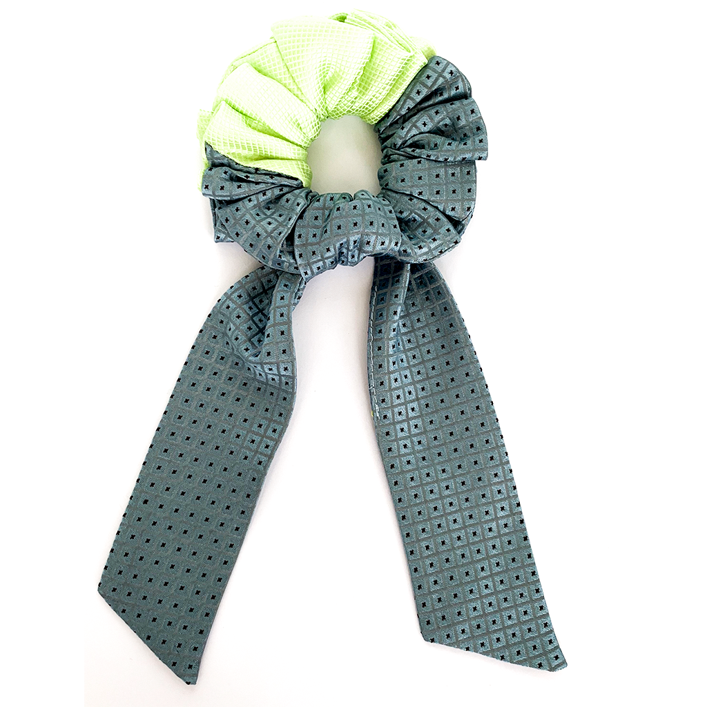 MOJITO MAMA LUXURY SILK SCRUNCHIE