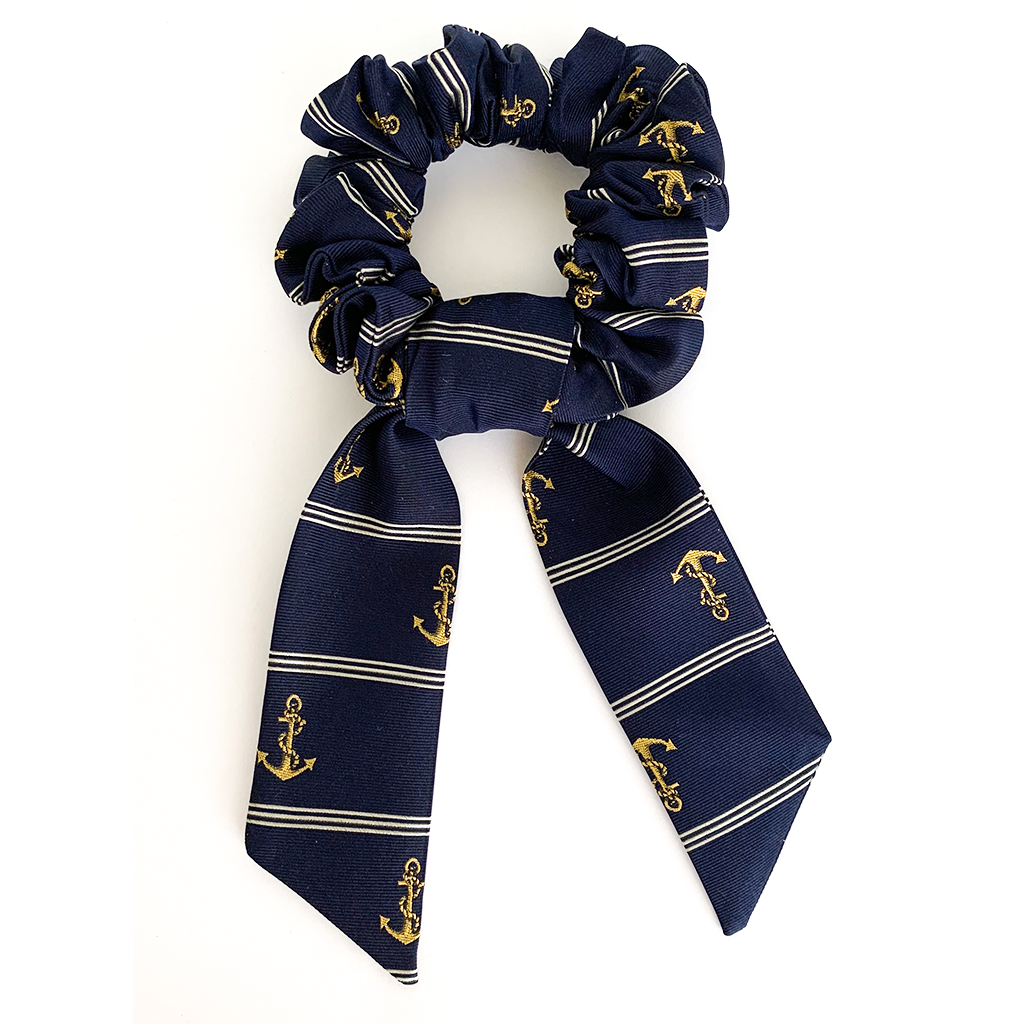 SEASIDE SEASONS LUXURY SILK SCRUNCHIE