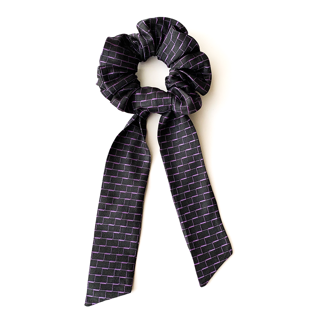 SPOOK CITY LUXURY SILK SCRUNCHIE