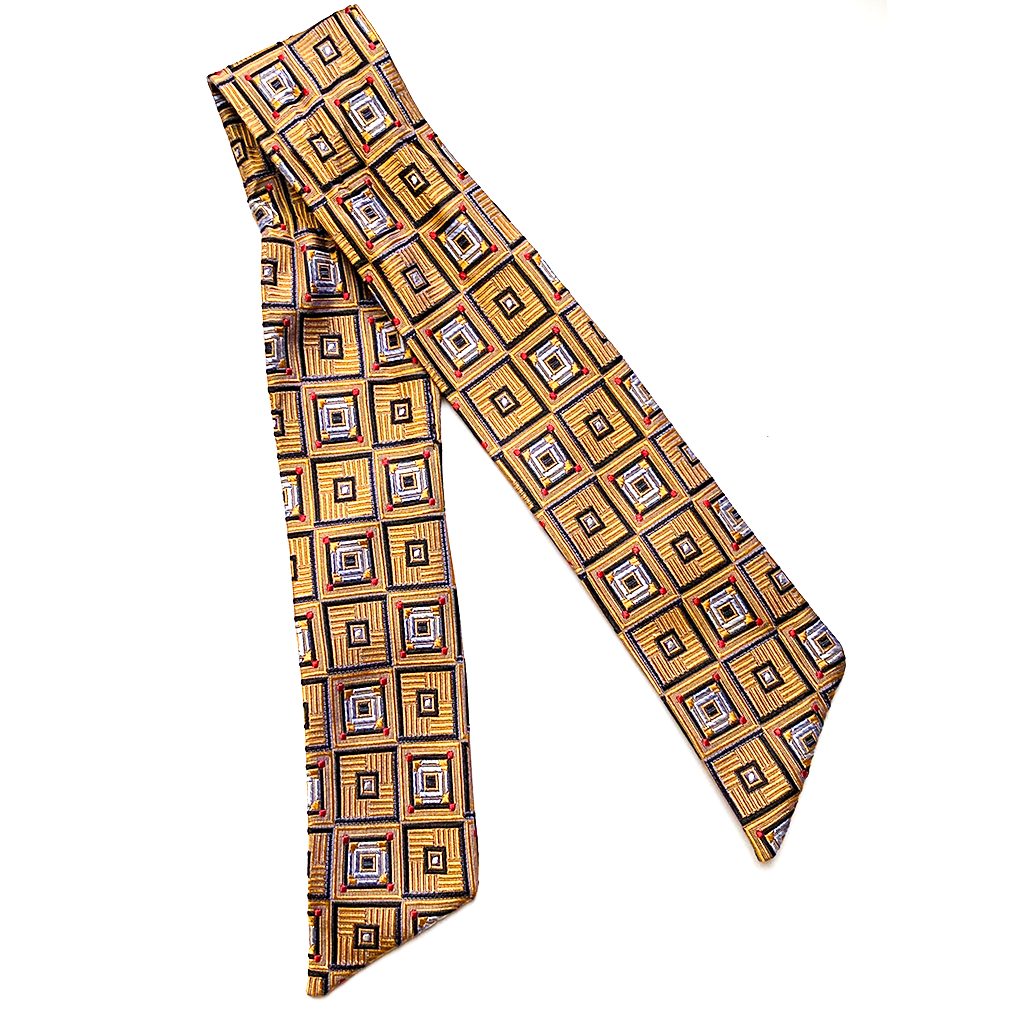 VINO DORATO LUXURY SILK SCRUNCHIE